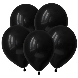 V Пастель 5 Черный / Black / 100 шт. /, Латексный шар