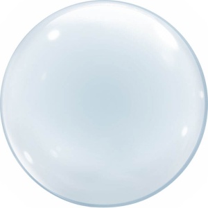 Шар 24"/61см Сфера 3D Deco Bubble, прозрачный