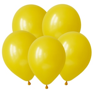V Пастель 5 Желтый / Yellow / 100 шт. /, Латексный шар