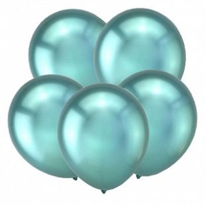 Т Метал 12 Зеркальные шары, Зеленый / Mirror Green / 50 шт. / (Турция)