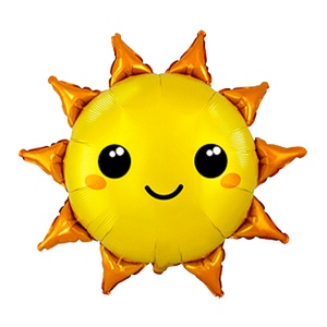 FM  Солнце / SUN / 1 шт /29"/73*31см