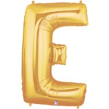 NS 34 Буква "E" золото / Letter E / 1 шт / (США)