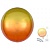 A 16 Сфера 3D Омбре Жёлтый и Оранжевый в упаковке / Ombré Orbz Yellow & Orange G20 / 1 шт / (США)